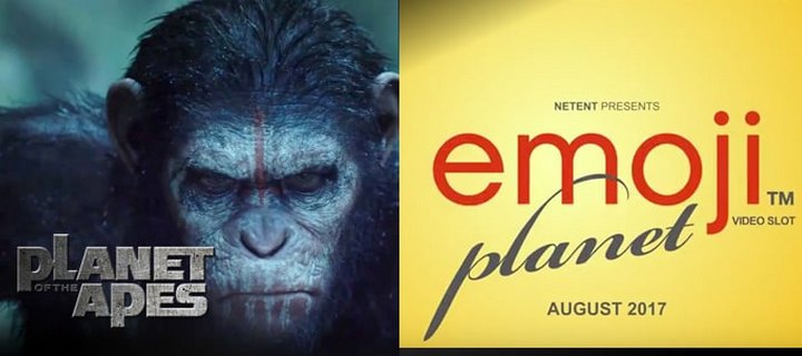 NetEnt to Release Planet of the Apes & Emojiplanet Video Slots in 2017