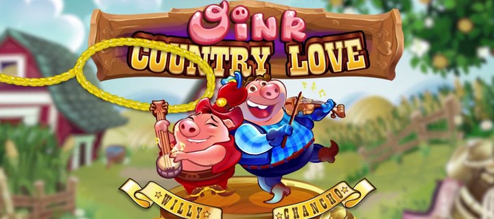 Oink Country Love New Slot from Microgaming