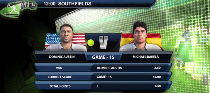 Playtech Launches New Generation Virtual Tennis Game