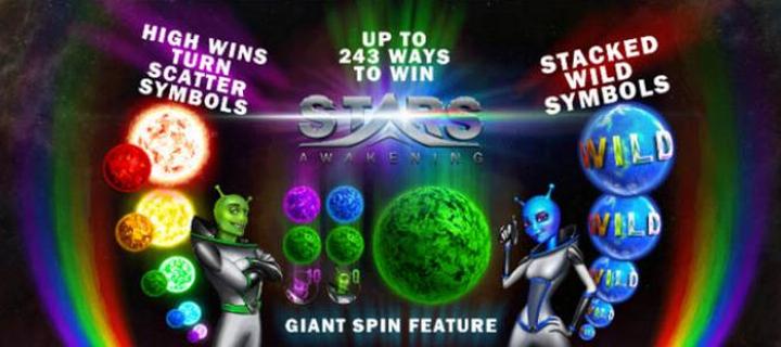 Stars Awakening New Slot Machine Game by Playtech at Bgo Casino