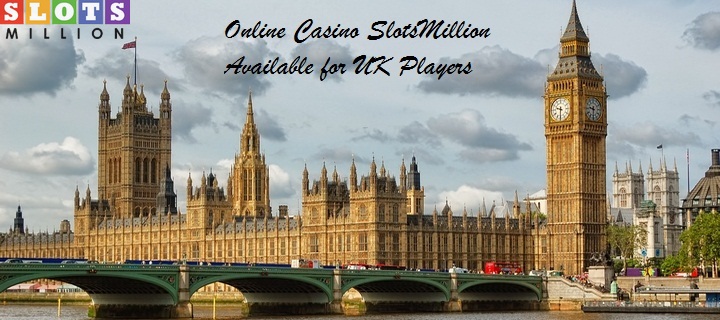 Online Casino SlotsMillion is Available for UK Players