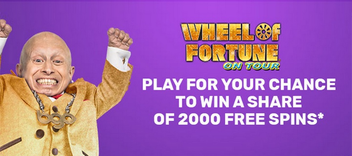 2000 Free Spins with Wheel of Fortune at BGO Casino