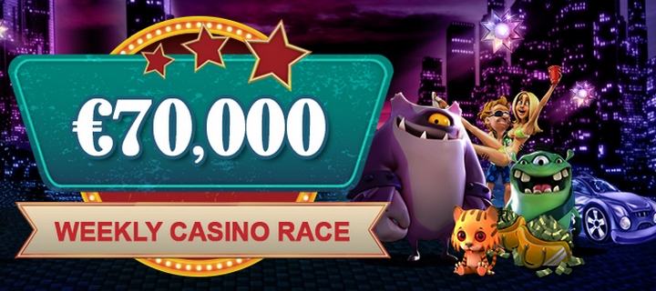 70000 Week Race at Videoslots Casino