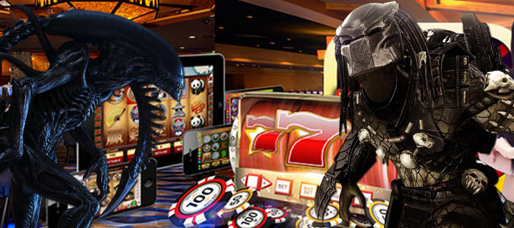 Aliens and Predators at Online Casino
