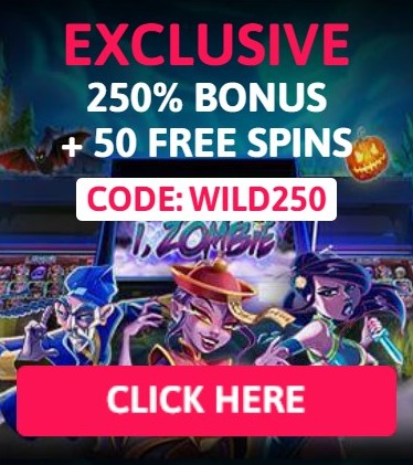 250% + 50 Free Spins Welcome Bonus at Slots of Vegas Casino