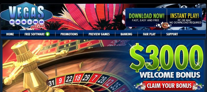 Vegas Casino Online Detailed Review and Free Bonuses