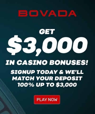Welcome Bonus at Bovada Casino
