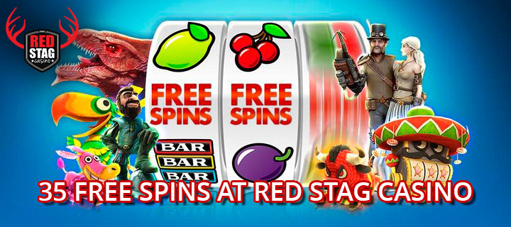 35 Free Spins at Red Stag Casino