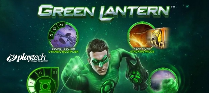Playtech Releases Trailer of Upcoming Green Lantern Slot