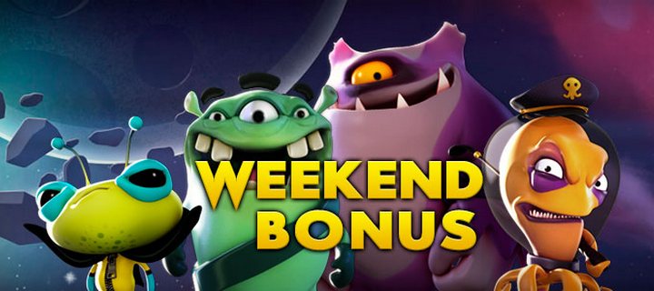 100 Weekend Bonus at Bonanza Game Casino