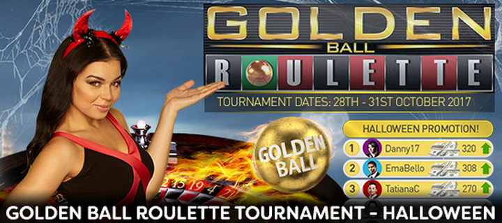 Golden Ball Tournament Halloween at Jackpot Paradise Casino