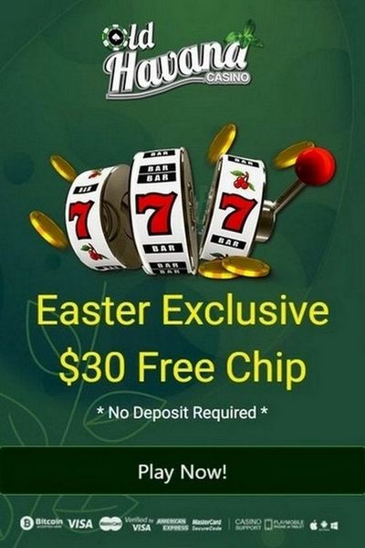 No Deposit Bonus Code at Old Havana Casino - $30 Free Chip