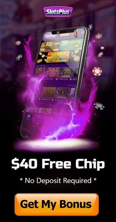 $40 Free Chip No Deposit Code at Slots Plus Casino