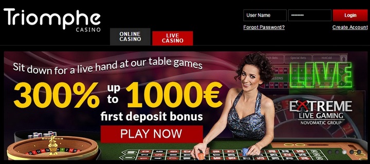 Triomphe Casino - Review | Ratings, Games & Promotions