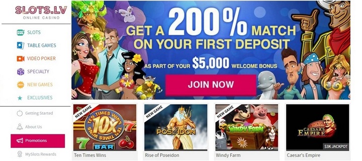 Slots.lv Casino Review and Ratings – Top Site for Players USA
