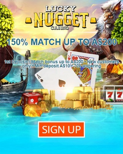 Welcome Bonus Lucky Nugget Casino