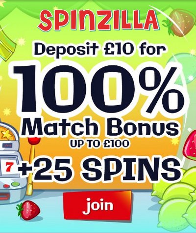Welcome Bonus Spinzilla Casino